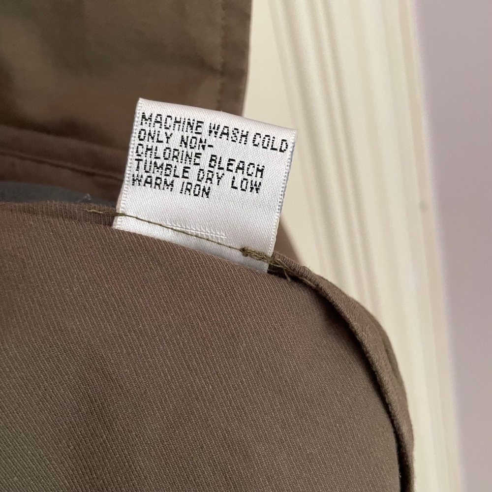 Talbots Olive Brown Light Jacket 16w - image 7